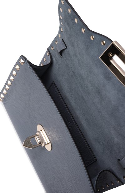 Сумка rockstud small VALENTINO серого цвета по цене 193000 руб., арт. 8W2B0181/VSF, фото 5 Сумка rockstud small VALENTINO, арт. 8W2B0181/VSF, фото 5