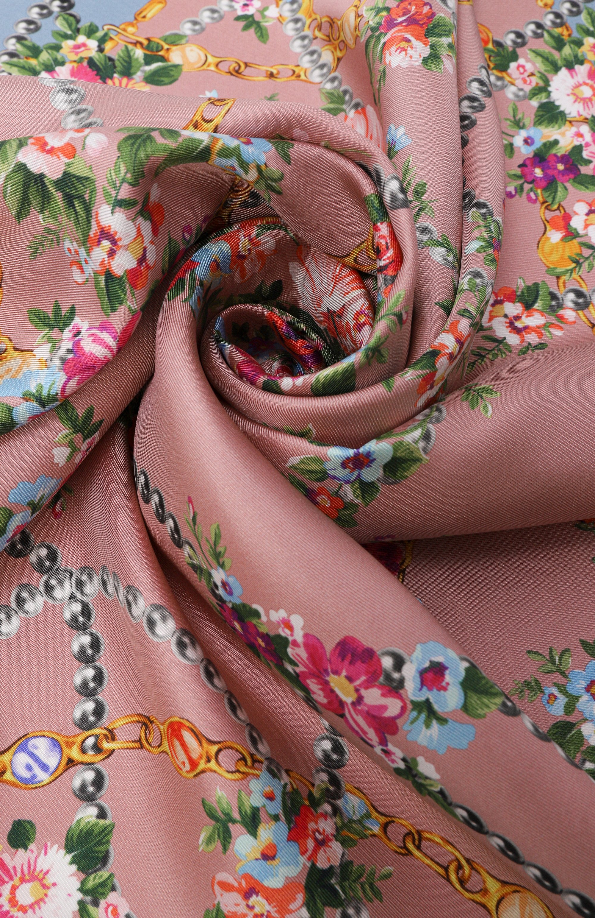 Шелковый платок DOLCE & GABBANA, арт. FN092R/GDDLG, фото 3