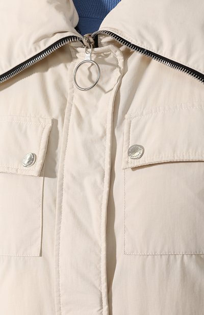 Пуховая куртка BELSTAFF светло-серого цвета по цене 42600 руб., арт. 72050499/C50N0518, фото 5 Пуховая куртка BELSTAFF, арт. 72050499/C50N0518, фото 5