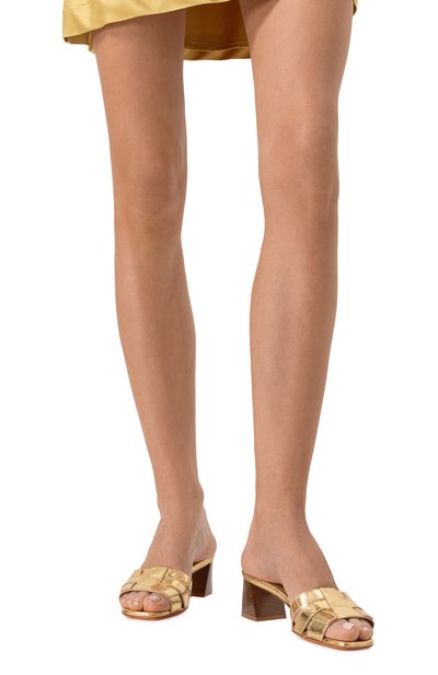 Кожаные мюли SANTONI, арт. WHNG70831HA3TRKC, фото 3