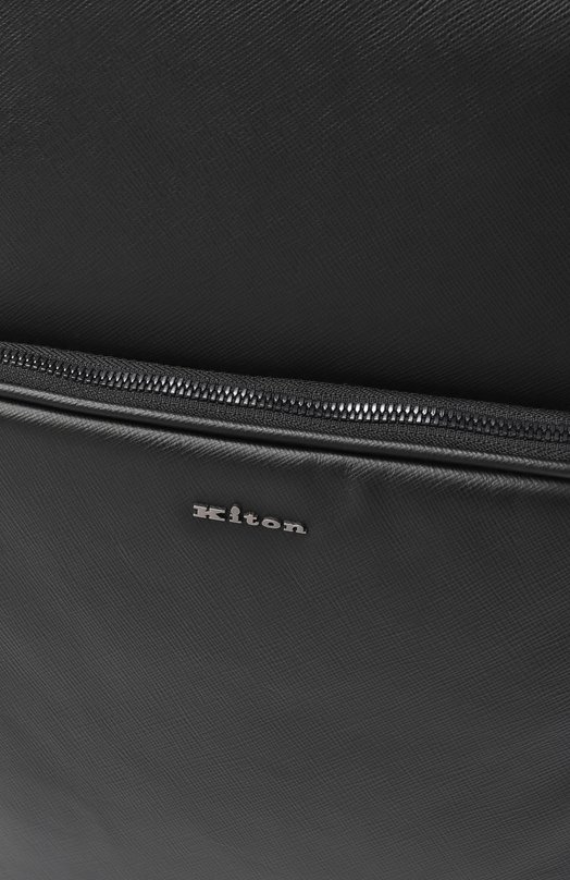 Кожаный рюкзак Kiton UBA0145N0126901 Чёрный  UBA0145N0126901 Фото 3