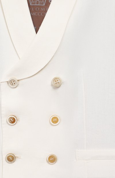 Льняной жилет BRUNELLO CUCINELLI, арт. BD418K901C, фото 3