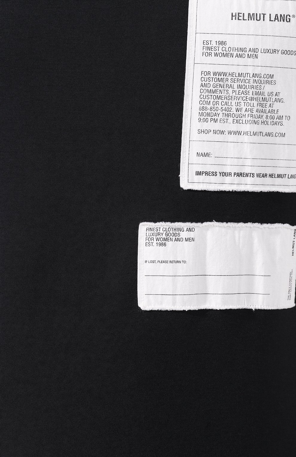 Хлопковая футболка HELMUT LANG, арт. K01DM503, фото 5