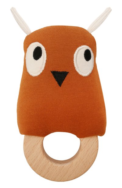 Погремушка сова edvin KID`S CONCEPT коричневого цвета по цене 2270 руб., арт. 1000564, фото 1 Погремушка сова edvin KID`S CONCEPT, арт. 1000564, фото 1