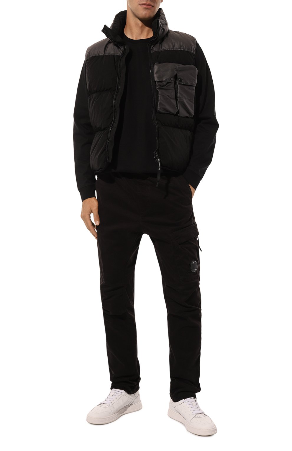 Пуховый жилет C.P. COMPANY, арт. 17CM0W033A006369M, фото 2