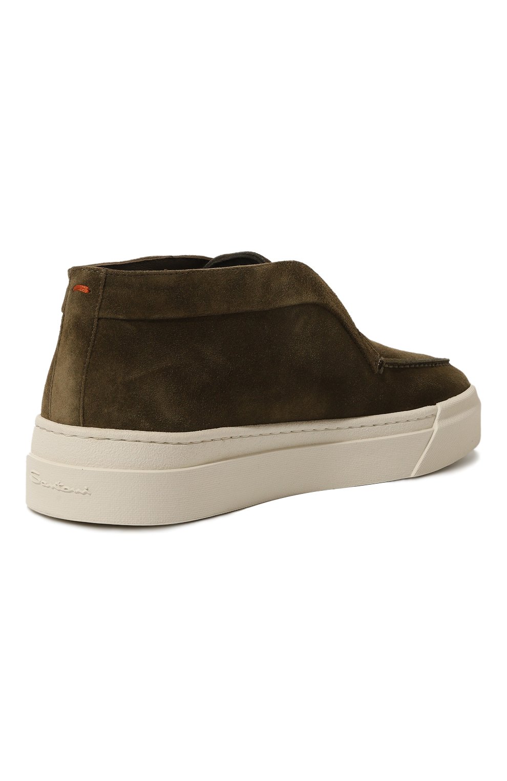 Замшевые кеды SANTONI, арт. WBGG61274PNNTCRJ, фото 5