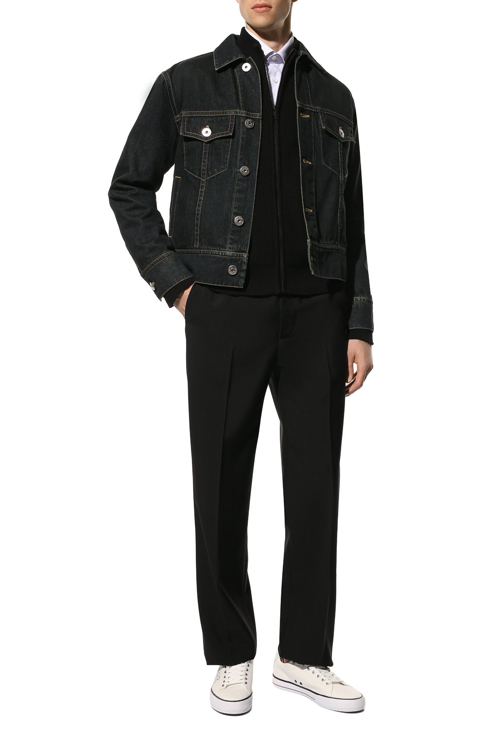 Текстильные кеды BOSS, арт. 50470884, фото 2