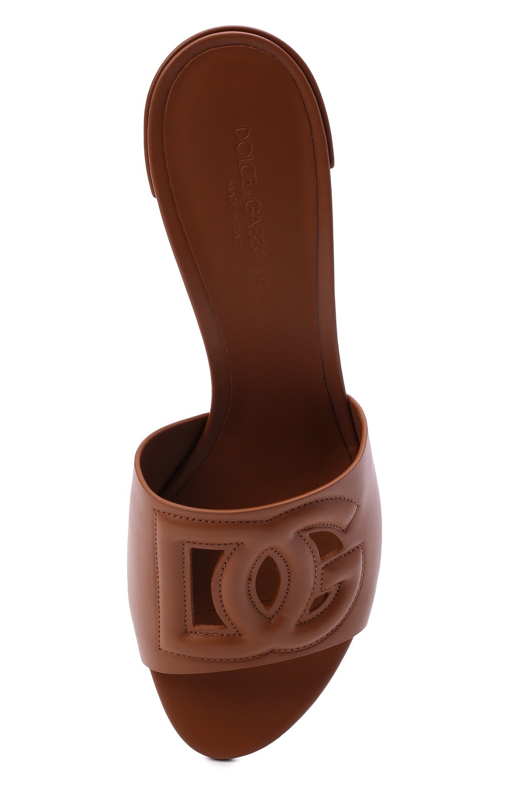 Кожаные мюли bianca DOLCE & GABBANA, арт. CR1139/AY329, фото 6