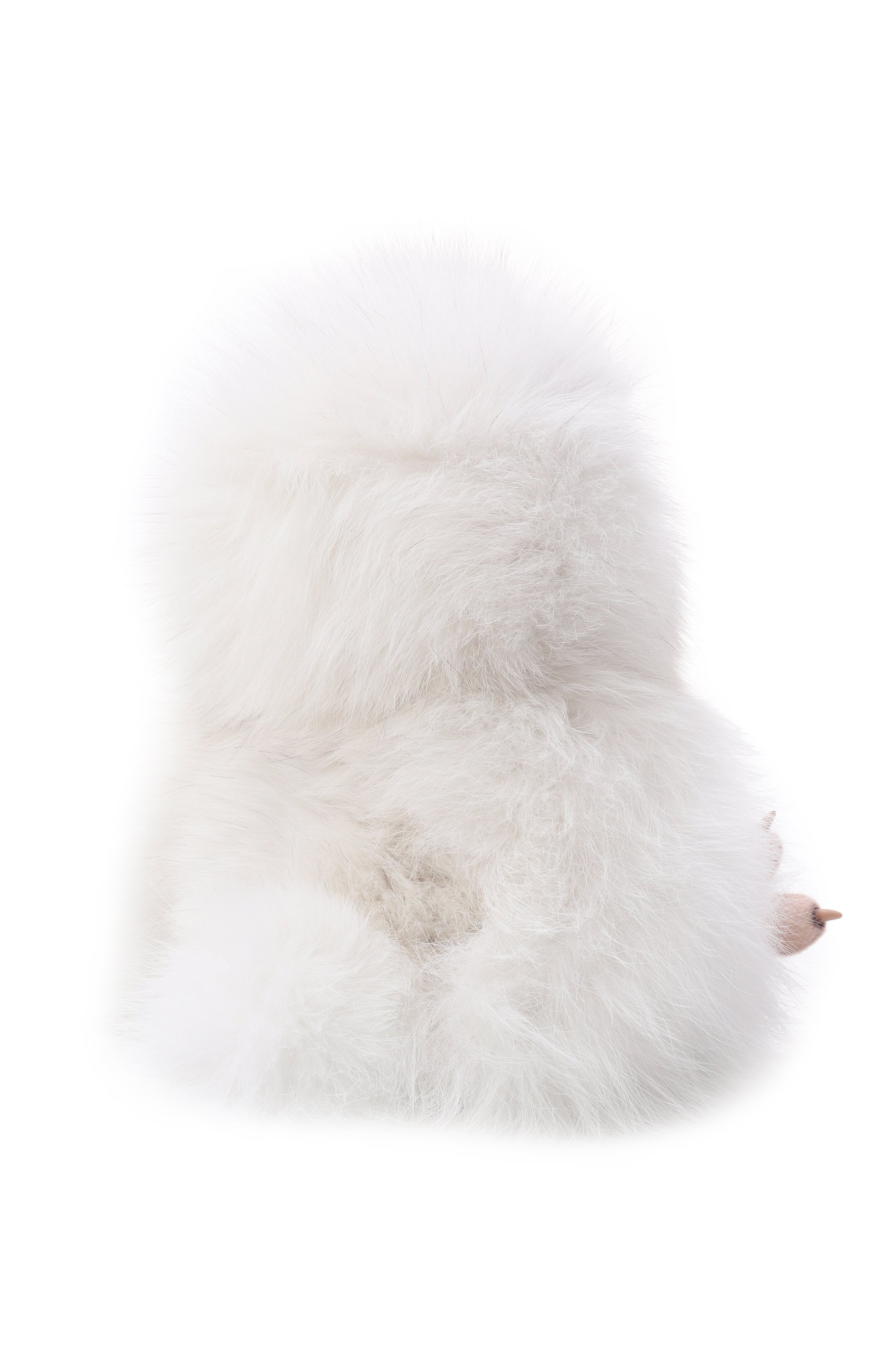 Мягкая игрушка сова из песца CAROLON, арт. МИ-25-ЛГ-002-2, фото 3