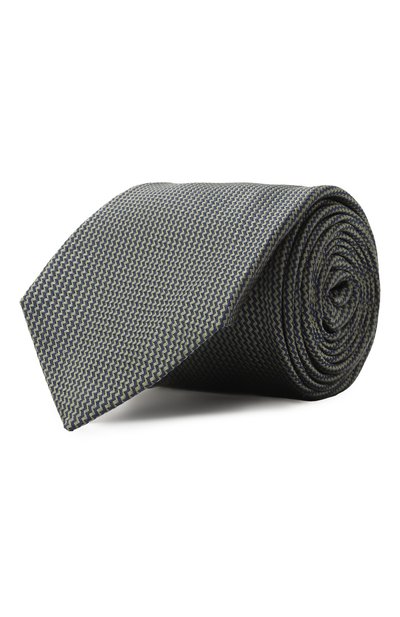 Галстук из шелка и хлопка KITON, арт. UCRVKLC03L2104, фото 1