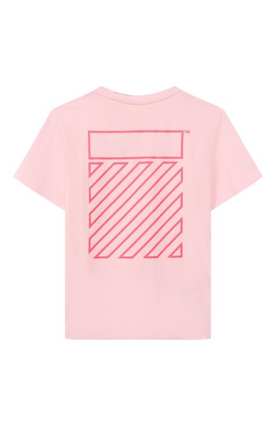 Хлопковая футболка OFF-WHITE, арт. 0GAA001S26JER006_001, фото 2