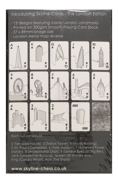 Игральные карты SKYLINE CHESS, арт. SKU-017, фото 2