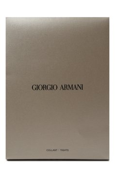 Женские колготки GIORGIO ARMANI черного цвета, арт. 330028/3F845 | Фото 4 (Материал внешний: Синтетический материал; Материал сплава: Проставлено; Нос: Не проставлено)