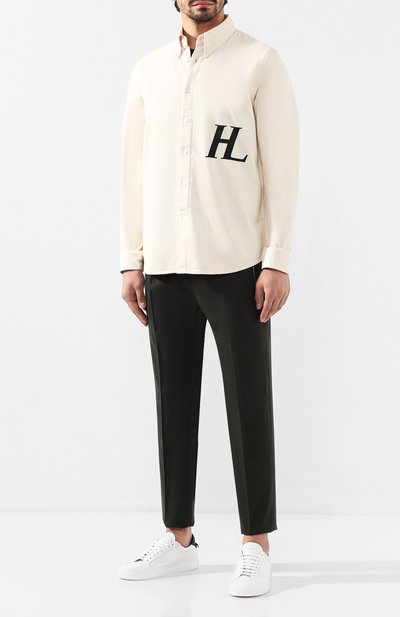 Хлопковая рубашка HELMUT LANG, арт. J07DM502, фото 2