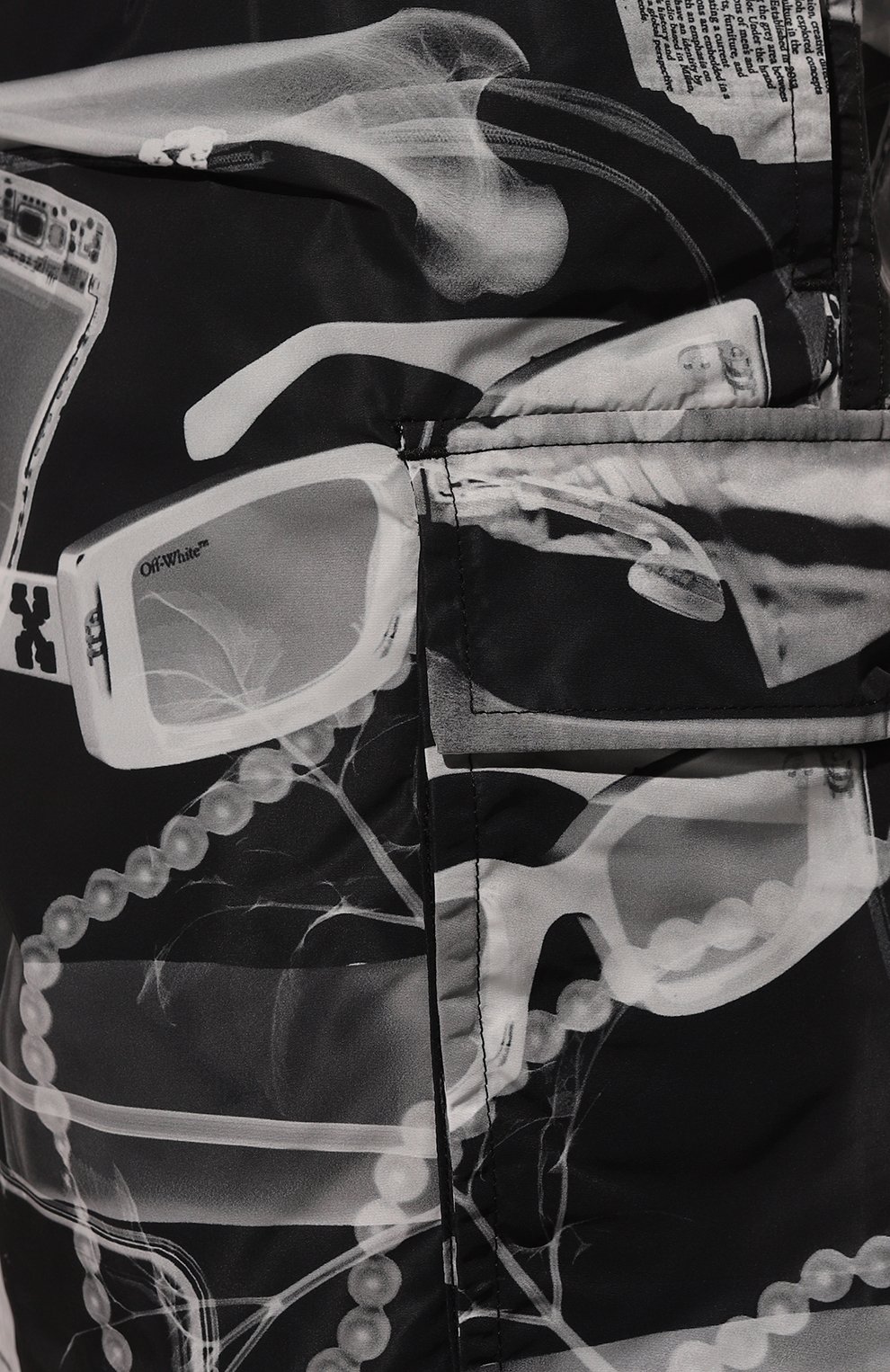 Плавки-шорты OFF-WHITE, арт. 0MFD009S24FAB001, фото 4