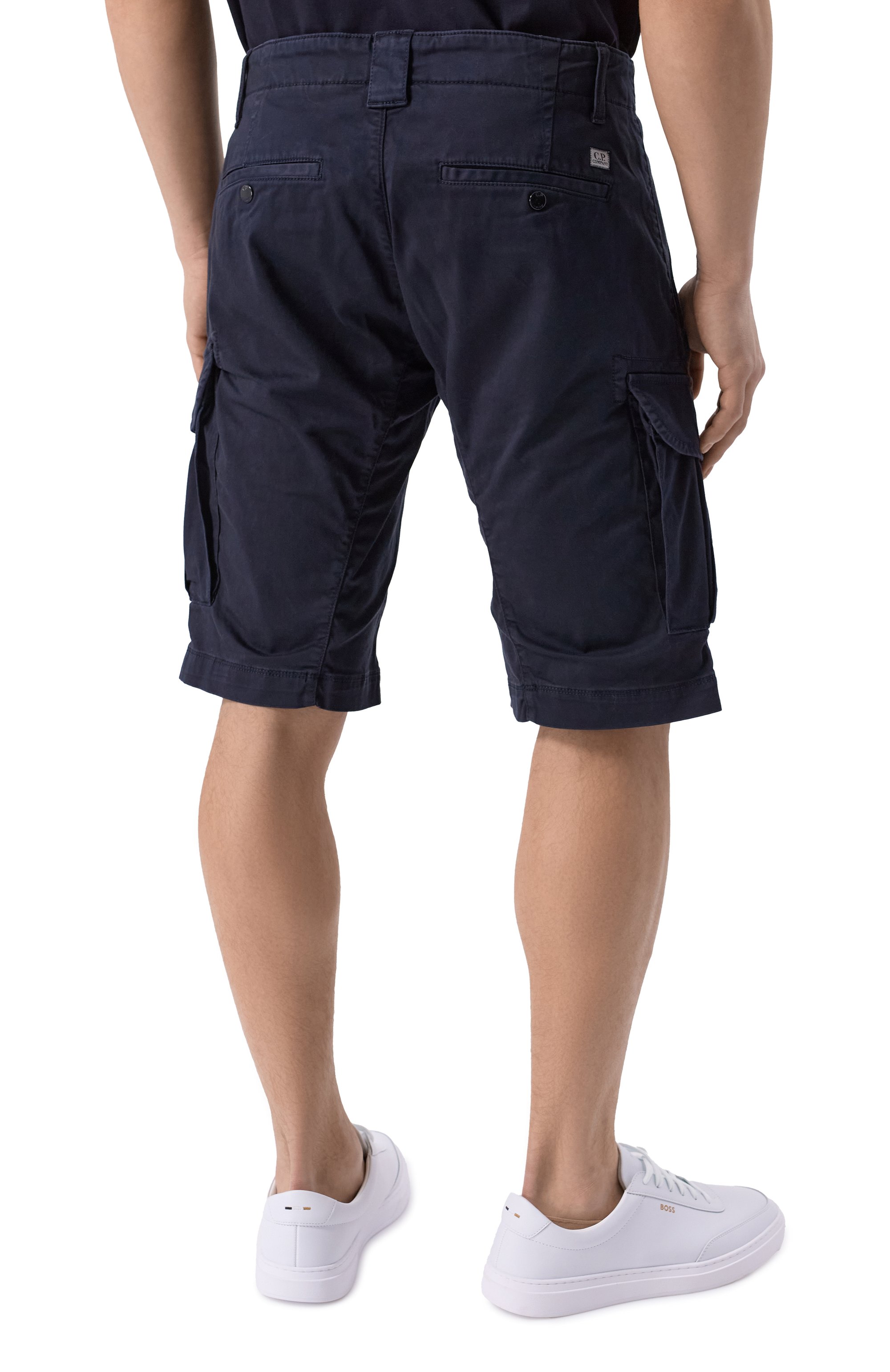 Хлопковые шорты C.P. COMPANY, арт. 18CMBE116A005694G, фото 4