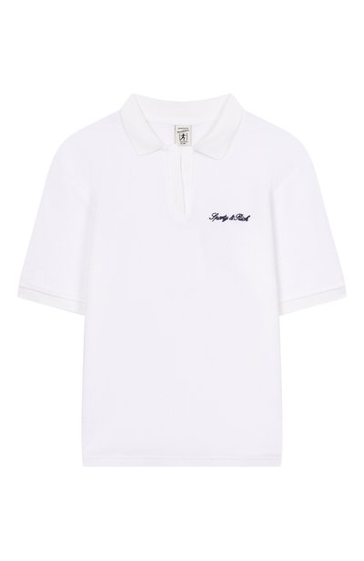 Хлопковое поло SPORTY AND RICH, арт. T0118712326WH01