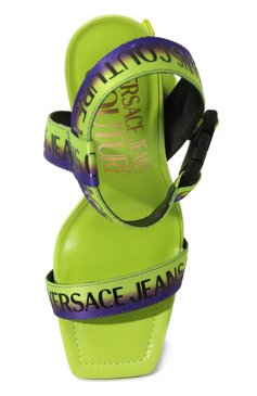 Текстильные босоножки VERSACE JEANS COUTURE, арт. 74VA3S38/ZS595, фото 1