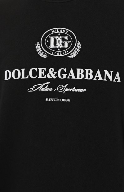 Хлопковый свитшот DOLCE & GABBANA, арт. G9AHST/G7NYD, фото 5