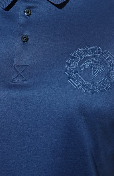 Хлопковое поло STEFANO RICCI, арт. K111025P13/T23260, фото 5