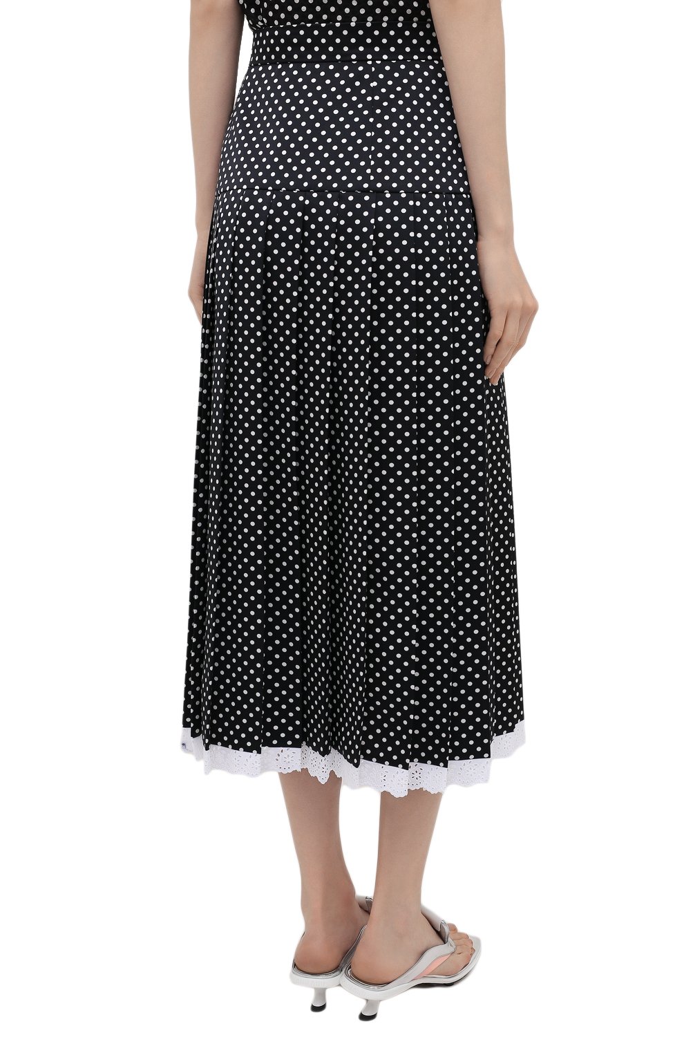 Шелковая юбка MIU MIU, арт. MG1435-X9H-F0967, фото 4