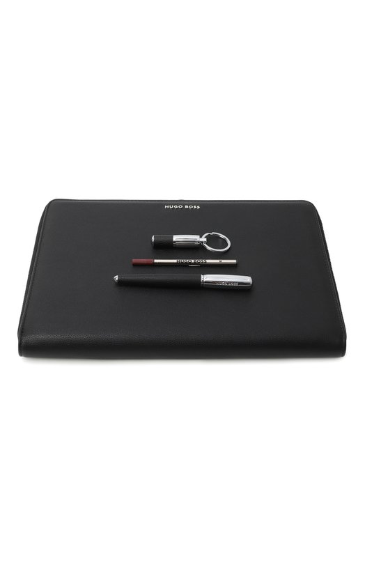 Комплект из папки, ручки и брелока BOSS HBPA00052P Чёрный  HBPA00052P Фото 10