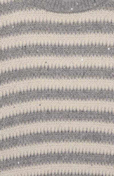 Свитер из кашемира и шерсти BRUNELLO CUCINELLI, арт. BBMM76900C, фото 3