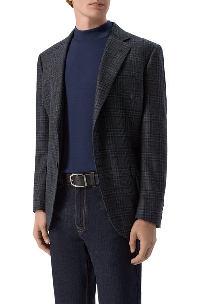 Двусторонний ремень BRIONI черного цвета по цене 108000 руб., арт. 0BMF0L/PB722, фото 2 Двусторонний ремень BRIONI, арт. 0BMF0L/PB722, фото 2