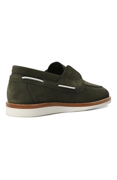 Замшевые лоферы ZILLI, арт. H0077AM1003VHA001, фото 5