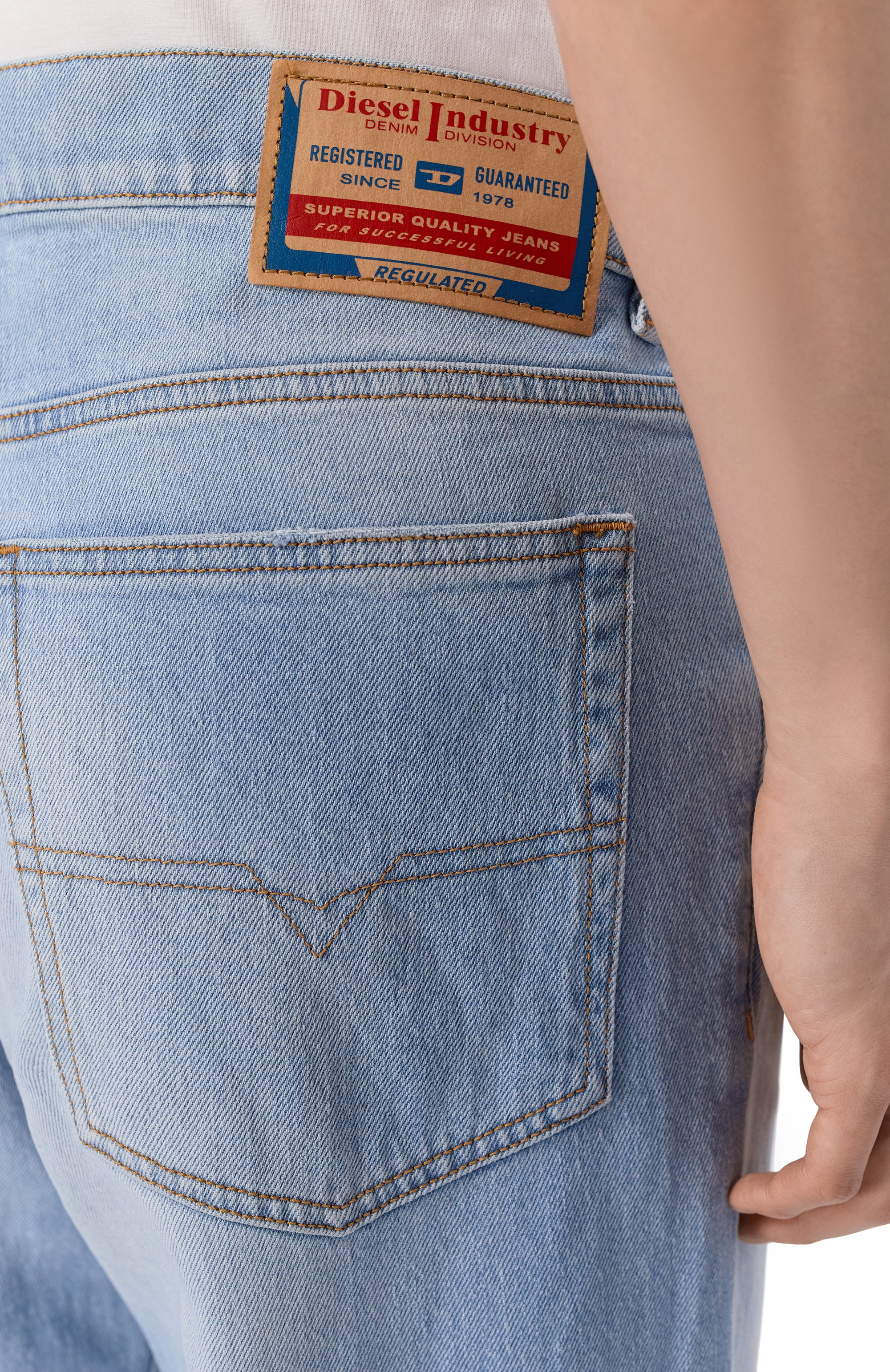 Джинсы 2023 d-finitive DIESEL, арт. A10229/09N54, фото 5