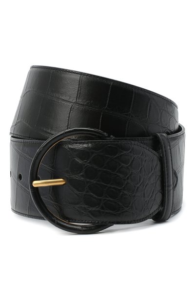 Кожаный ремень SAINT LAURENT, арт. 635006/1SR0W, фото 1