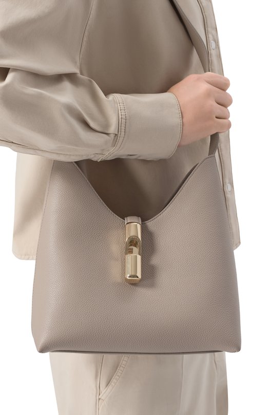 Сумка Furla Goccia small Furla WB01979/BX3353 Серый  WB01979/BX3353 Фото 2