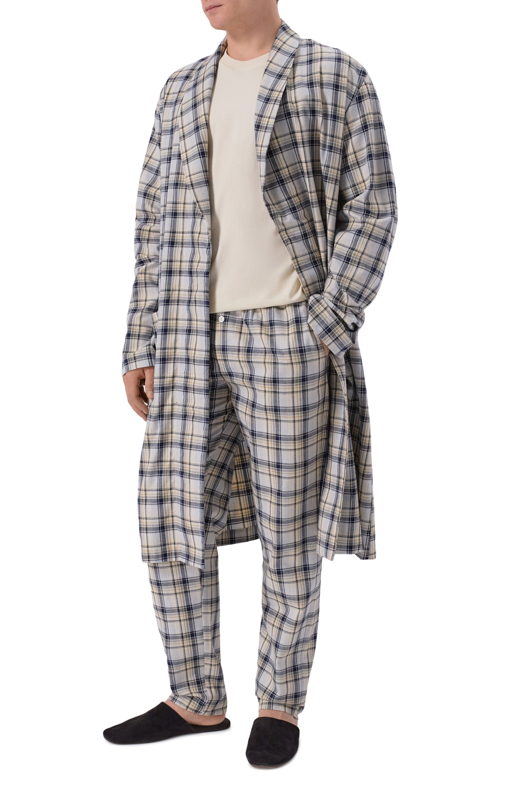 Хлопковые домашние брюки HANRO, арт. 075723, фото 2