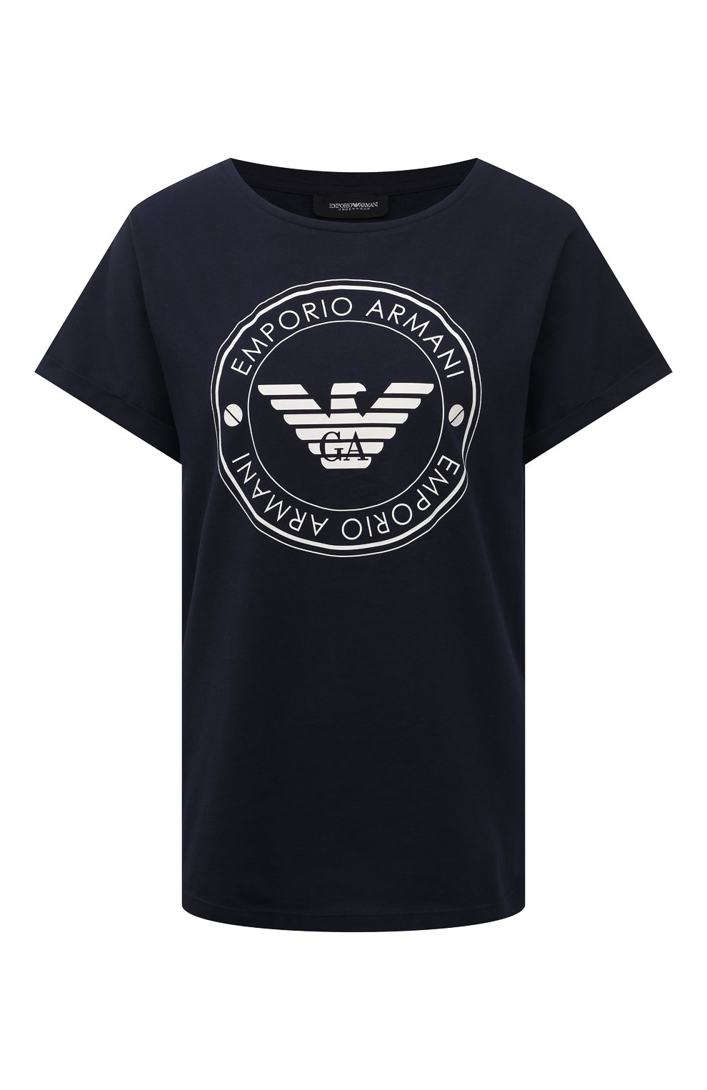 Хлопковая футболка EMPORIO ARMANI, арт. 164340/1P255, фото 1