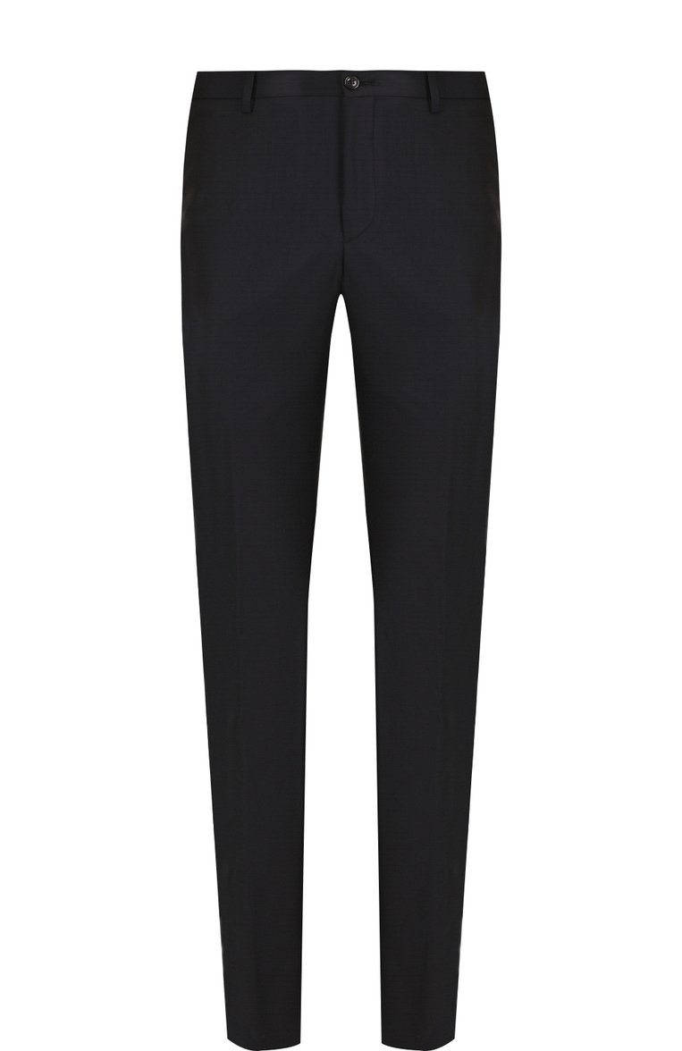 Брюки прямого кроя из смеси шерсти и кашемира GIORGIO ARMANI, арт. WSP040/0S100, фото 1