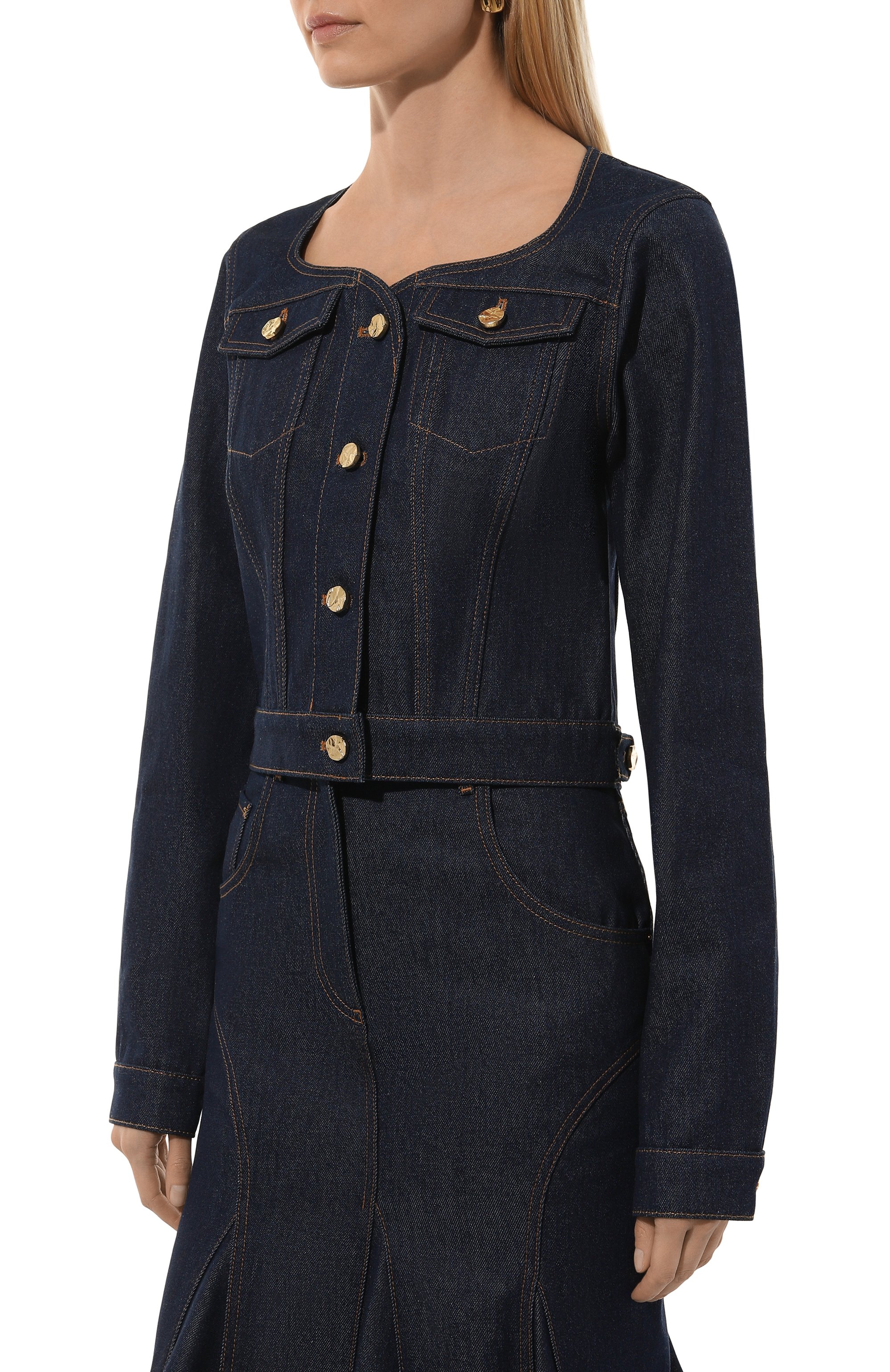 Джинсовый жакет NINA RICCI, арт. 24ADVE016/C01082, фото 3