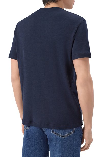 Футболка из хлопка и лиоцелла PAUL&SHARK, арт. 25411026, фото 4