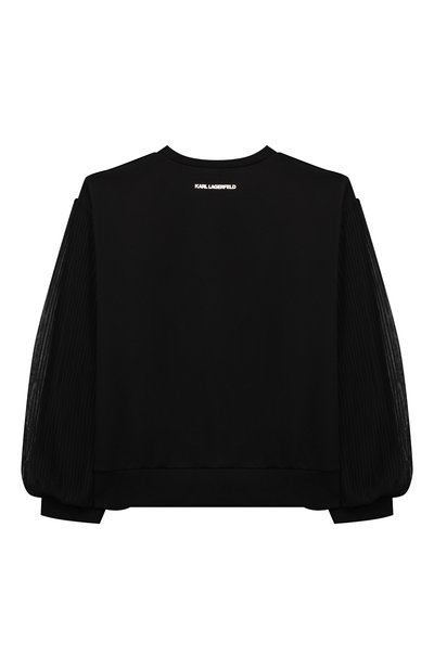 Свитшот из вискозы KARL LAGERFELD KIDS, арт. Z15340, фото 2