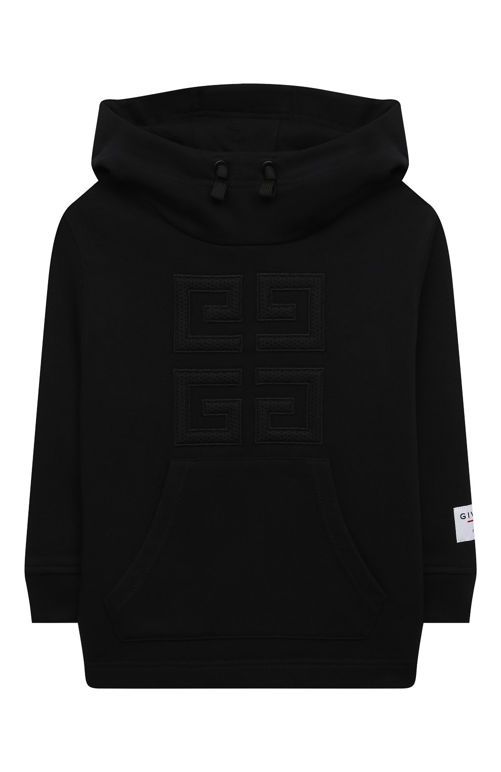 Хлопковое худи GIVENCHY черного цвета по цене 37400 руб., арт. H25232, фото 1 Хлопковое худи GIVENCHY, арт. H25232, фото 1