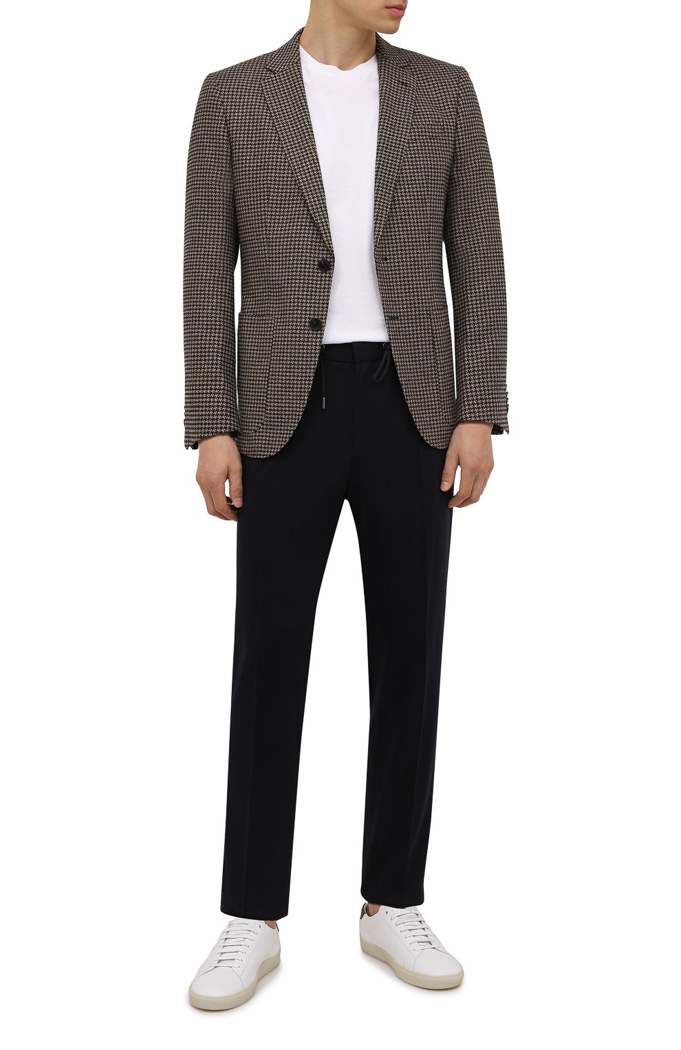 Пиджак из шерсти и хлопка BOSS, арт. 50459987, фото 2