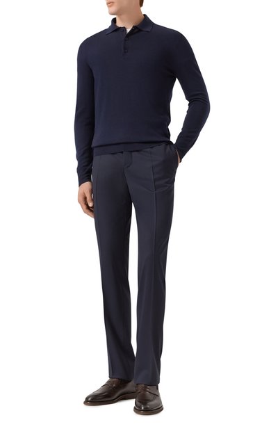 Шерстяные брюки CANALI, арт. 71019/AS04998, фото 2