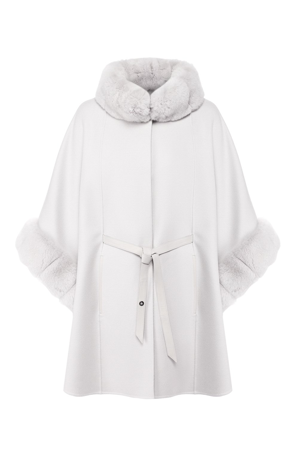 Кашемировая накидка LORO PIANA бежевого цвета по цене 1980000 руб., арт. FAG3754, фото 1 Кашемировая накидка LORO PIANA, арт. FAG3754, фото 1