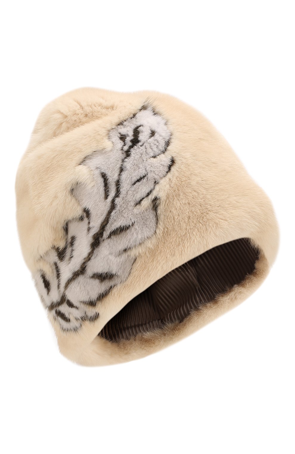 Шапка из меха норки FURLAND бежевого цвета по цене 42020 руб., арт. 0202700110139300665, фото 1 Шапка из меха норки FURLAND, арт. 0202700110139300665, фото 1