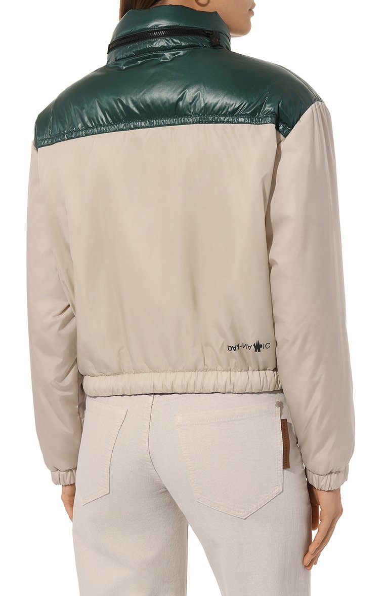 Женская пуховая куртка MONCLER GRENOBLE разноцветного цвета, арт. 1A000-10-54155 | Фото 6 (Рукава: Длинные; Длина (верхняя одежда): Короткие; Материал внешний: Синтетический материал; Материал подклада: Синтетический материал; Материал утеплителя: Пух и перо; Кросс-КТ: Утепленные, Куртка; Стили: Спорт-шик)