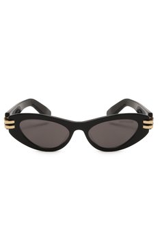 Женские солнцезащитные очки DIOR EYEWEAR черного цвета, арт. CDI0R B1U 10A0 | Фото 3 (Региональные ограничения белый список (Axapta Mercury): Не проставлено; Нос: Не проставлено; Материал: Пластик; Тип очков: С/з; Оптика Гендер: оптика-женское; Очки форма: Cat-eye)