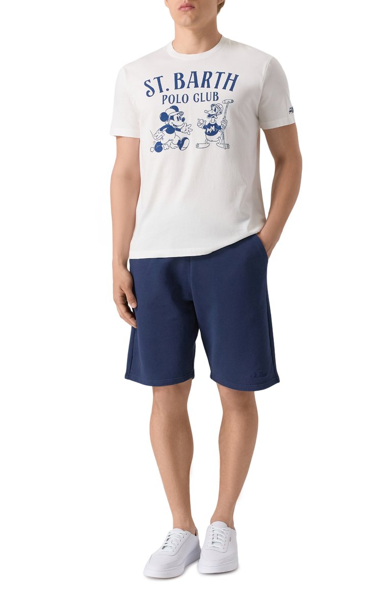 Хлопковая футболка MC2 SAINT BARTH, арт. STBM TSHIRT MAN/02612H, фото 1