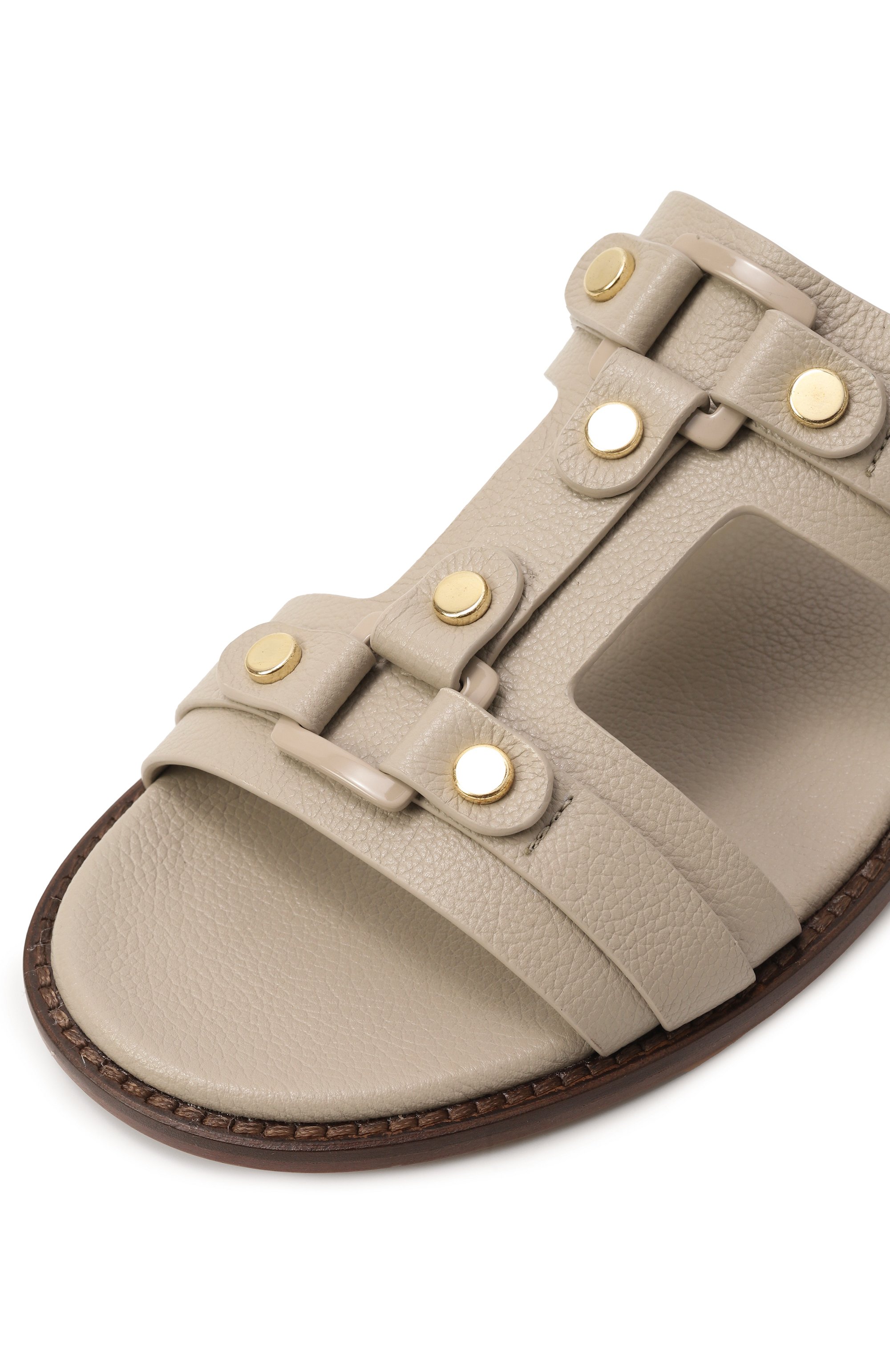 Кожаные шлепанцы DOUCAL'S, арт. DD8776MARNUF247, фото 7