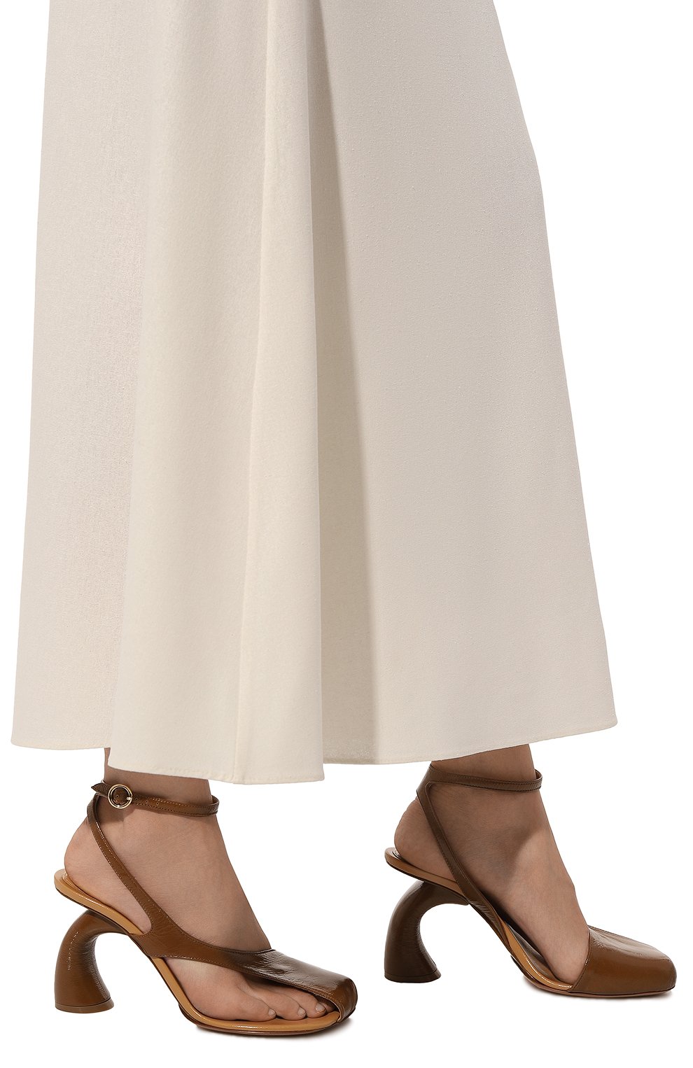 Кожаные босоножки DRIES VAN NOTEN, арт. WS241/679/150, фото 3