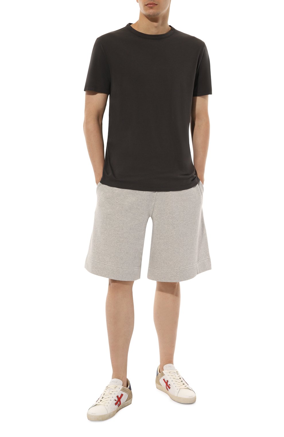 Хлопковая футболка 7 FOR ALL MANKIND, арт. JSLM6140GD, фото 2