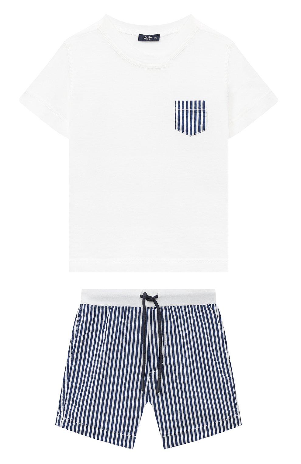 Комплект из футболки и шорт IL GUFO, арт. P23DP348C6037/24M-36M, фото 1